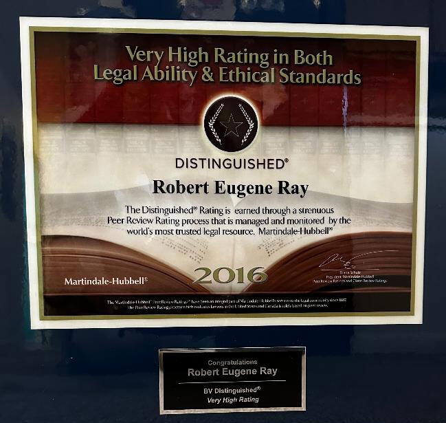 Martindale-Hubbell Award 2016